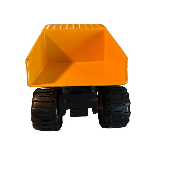 Vintage 1998 Soma Mighty Wheels 7''X 4.5” Die Cast Yellow Dump Truck Great Shape - Picture 5 of 13